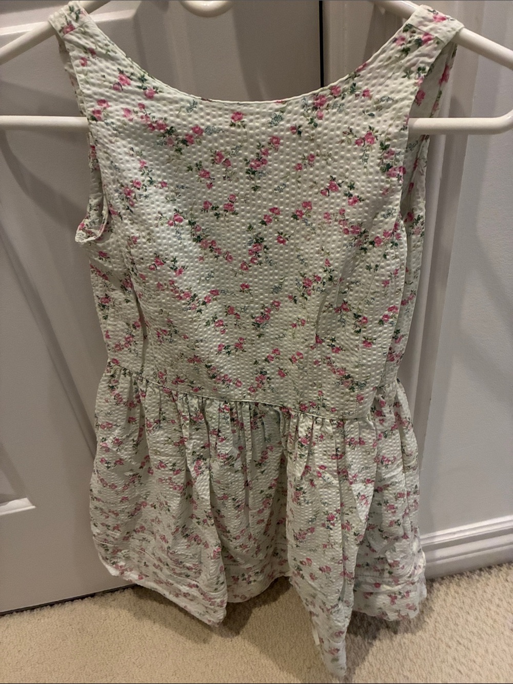 Kids Polo by Ralph Lauren Floral Seersucker Dress